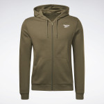 Reebok Identity Fleece Zip-Up Hooded Jacket - MOSAGRÆN